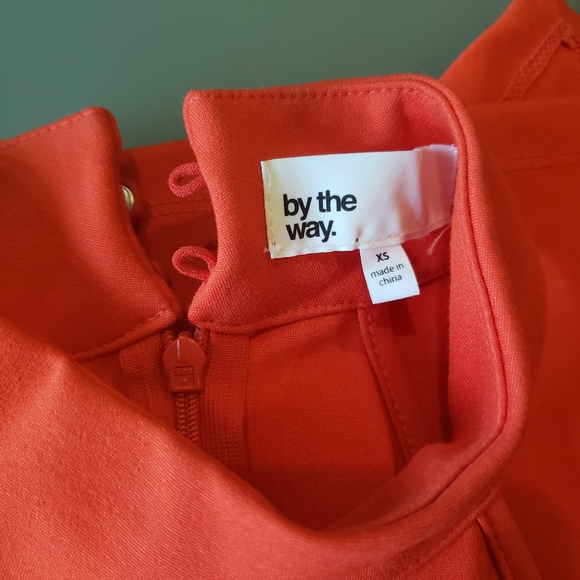 By the Way red dress XS bodycon - Picture 2 of 4